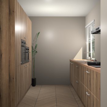 Goud Eiken keuken Turijn 83196