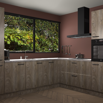 Cantaro eiken keuken Vogar 84534