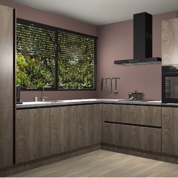 Cantaro eiken greeploze keuken Vogar 84536