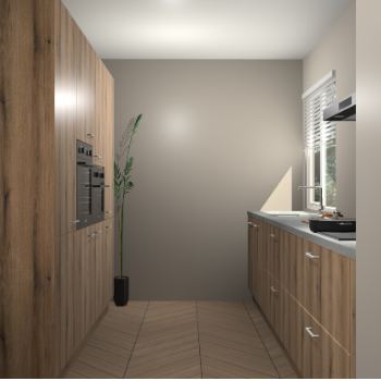 Goud Eiken keuken Turijn 83217