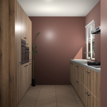 Goud Eiken keuken Turijn 83219