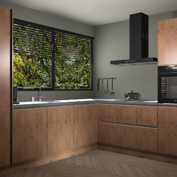 Astoria eiken greeploze keuken Vogar 84484