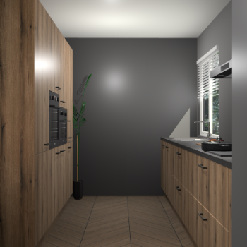 Goud Eiken keuken Turijn 83226