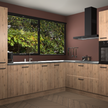 Madera natuur keuken Vogar 84455