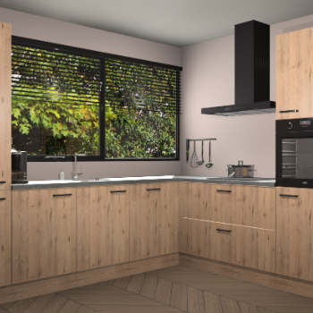 Madera natuur keuken Vogar 84456