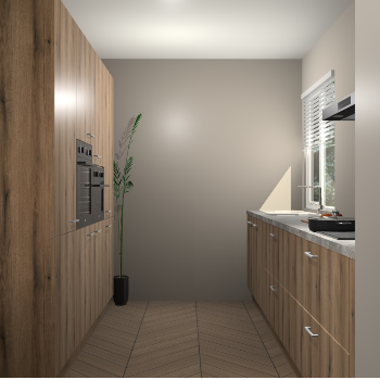 Goud Eiken keuken Turijn 83229