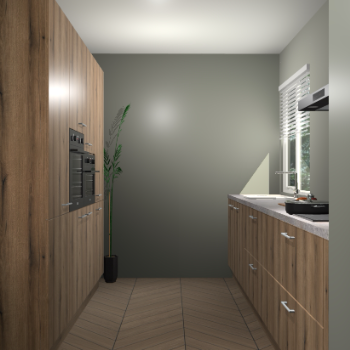 Goud Eiken keuken Turijn 83234