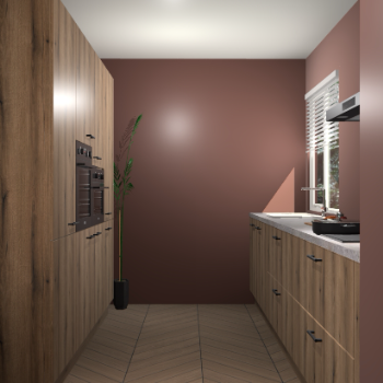 Goud Eiken keuken Turijn 83237