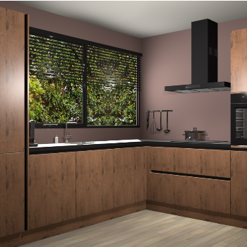 Astoria eiken greeploze keuken Vogar 84493