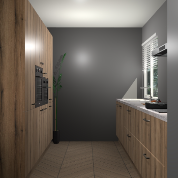 Goud Eiken keuken Turijn 83238