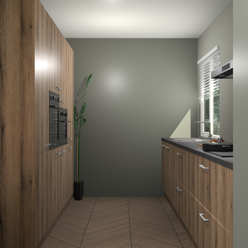 Goud Eiken keuken Turijn 83240