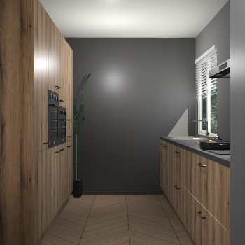 Goud Eiken keuken Turijn 83244