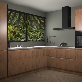 Astoria eiken greeploze keuken Vogar 84503