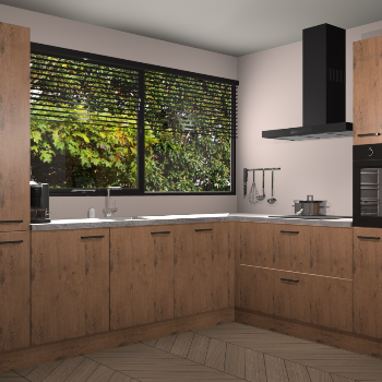 Astoria eiken keuken Vogar 84505