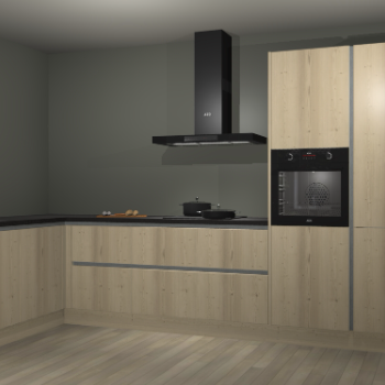 Vuren greeploze keuken Nuuk 66808