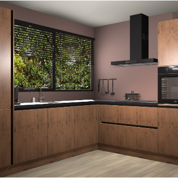 Astoria eiken greeploze keuken Vogar 84512