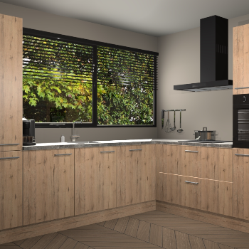 Madera natuur keuken Vogar 84464