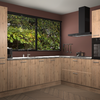 Madera natuur keuken Vogar 84465