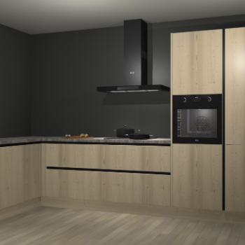 Vuren greeploze keuken Nuuk 66853