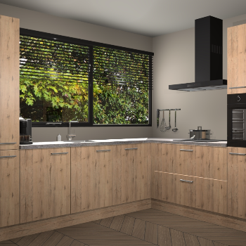 Madera natuur keuken Vogar 84470