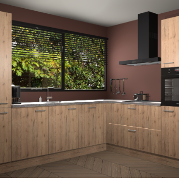 Madera natuur keuken Vogar 84471