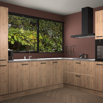 Madera natuur keuken Vogar 84473