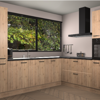 Madera natuur keuken Vogar 84480