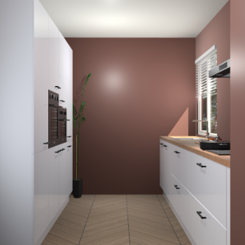 Sneeuwwitte hoogglans keuken Turijn 83469