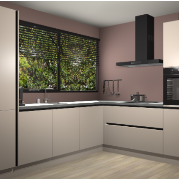 Kasjmier greeploze keuken Vogar 84394