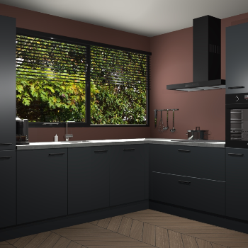 Onyxgrijs keuken Vogar 84424