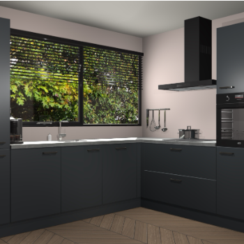 Onyxgrijs keuken Vogar 84425