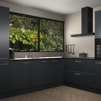 Onyxgrijs keuken Vogar 84427