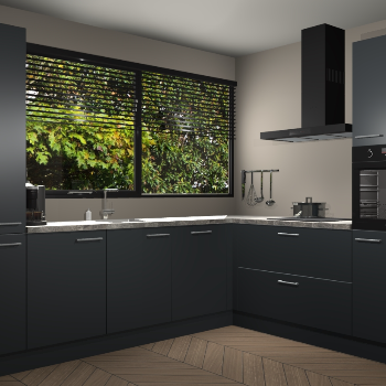 Onyxgrijs keuken Vogar 84433