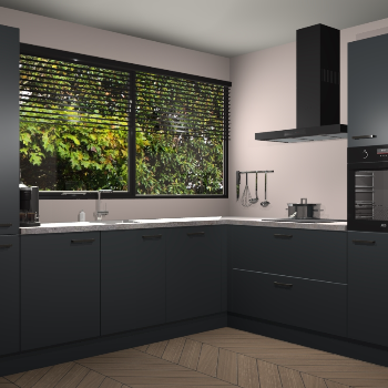 Onyxgrijs keuken Vogar 84443