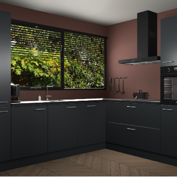 Onyxgrijs keuken Vogar 84446