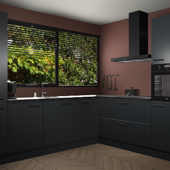 Onyxgrijs keuken Vogar 84448