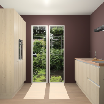 Vuren greeploze keuken Dallas 72163