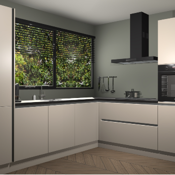 Kasjmier greeploze keuken Vogar 84397