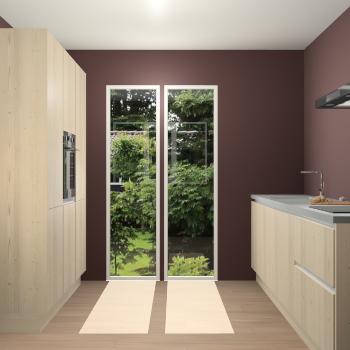 Vuren greeploze keuken Dallas 72194