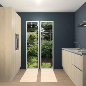 Vuren greeploze keuken Dallas 72189