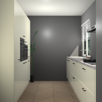 Magnolia hoogglans keuken Turijn 83722