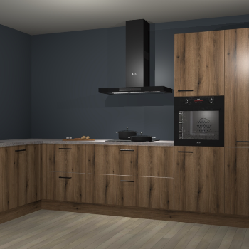 Goud eiken keuken Nuuk 67260