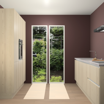 Vuren greeploze keuken Dallas 72257