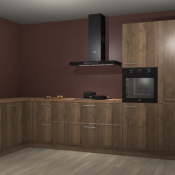 Chocolade eiken keuken Nuuk 67356