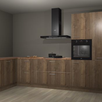 Chocolade eiken keuken Nuuk 67357