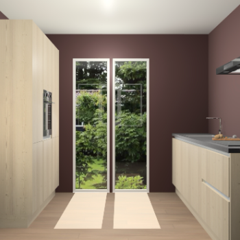 Vuren greeploze keuken Dallas 72274