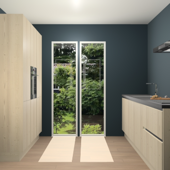 Vuren greeploze keuken Dallas 72278