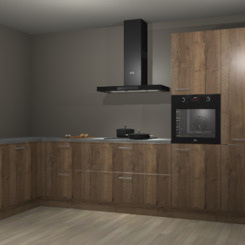 Chocolade eiken keuken Nuuk 67372