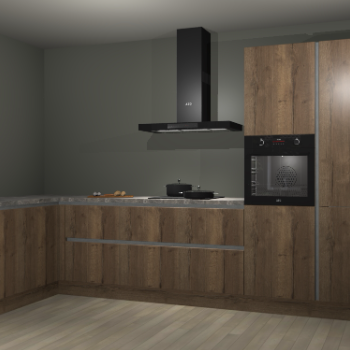 Chocolade eiken greeploze keuken Nuuk 67473