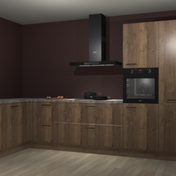 Chocolade eiken keuken Nuuk 67477